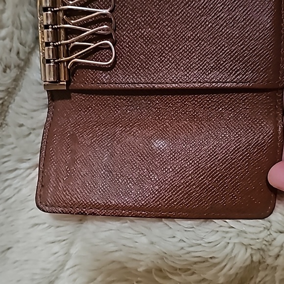 LOUIS VUITTON VINTAGE AUTHENTIC MONOGRAM KEY HOLDER EXCELLENT CONDITION. - Picture 9 of 16